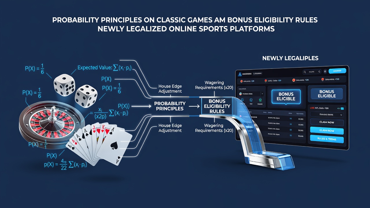 Classic table game probability calculations influencing modern digital sports platform bonus structures